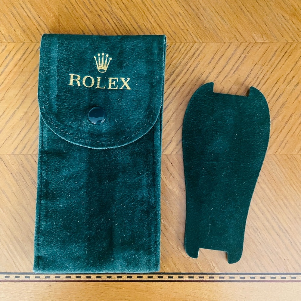 Rolex watch travel pouch